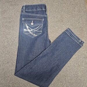 NWT Eye Candy Girls Size 10  jeans  With Sparkle Sequence Pockets Front And Bac
